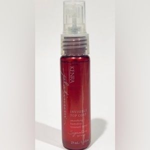 Kenra Invisible Top Coat 1.0 Oz  Enhanced with Velvet Flower anti-humidity NEW